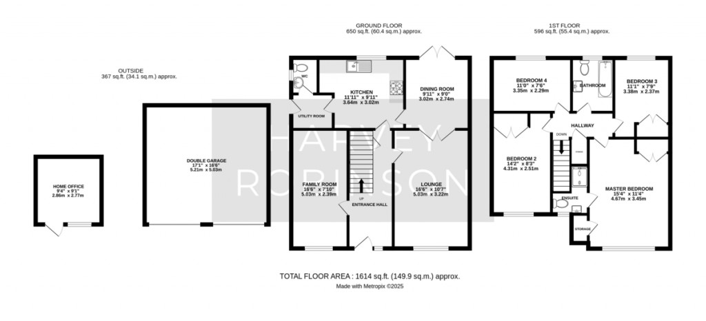 Floorplans For Beaumont Close, Hartford