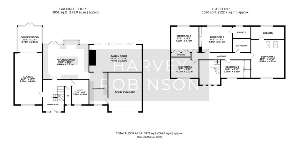 Floorplans For Woodlands, St Neots