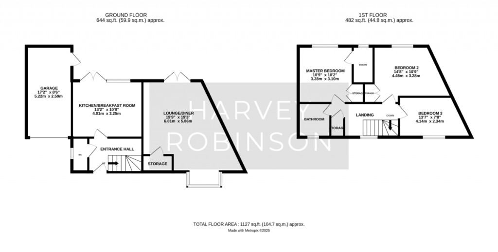 Floorplans For Garner Drive, St. Ives