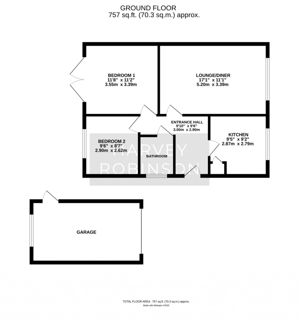 Floorplans For Hermitage Road, Earith