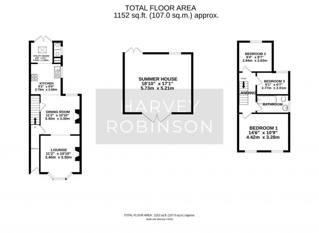 Floorplans For Drove Road, Biggleswade