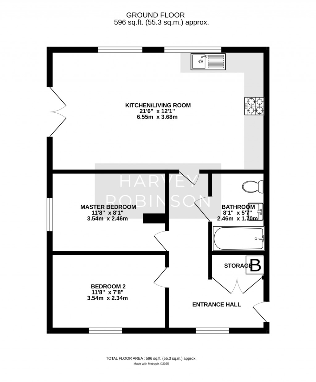 Floorplans For Drovers Place, Huntingdon