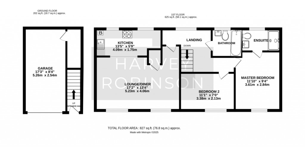 Floorplans For Jeffrey Drive, Sapley, Huntingdon