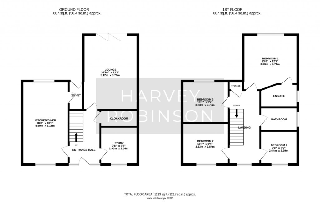 Floorplans For Hill Estate, Houghton