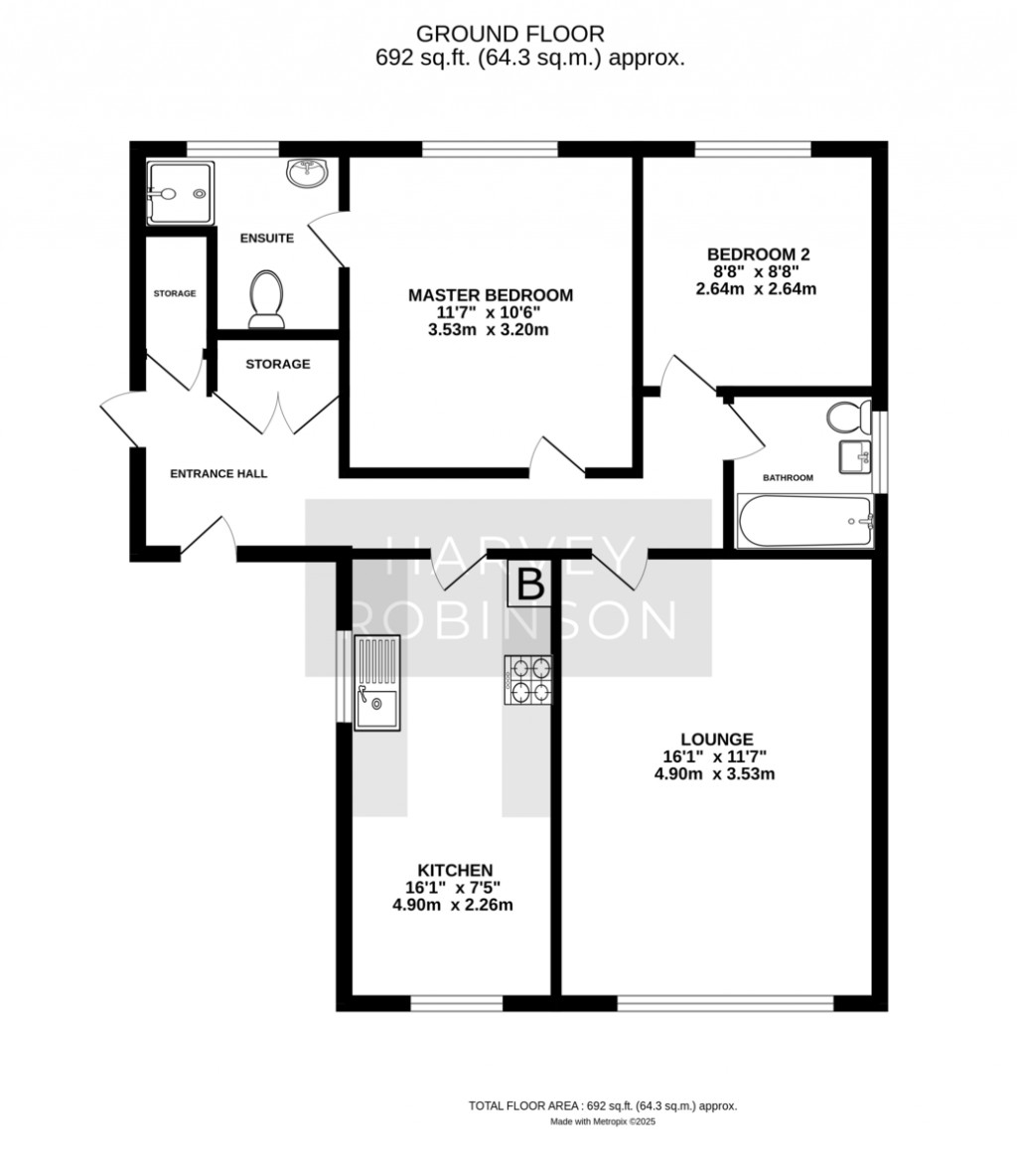 Floorplans For Evans Close, Brampton