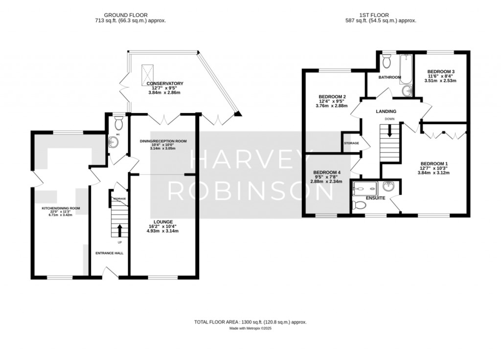 Floorplans For Malden Way, Eynesbury