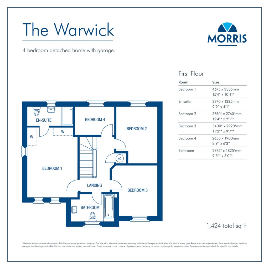 Floorplans For Pelham Road, St Neots