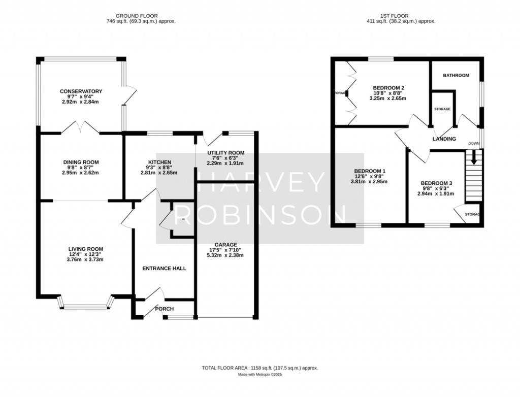 Floorplans For Waveney Road, St Ives