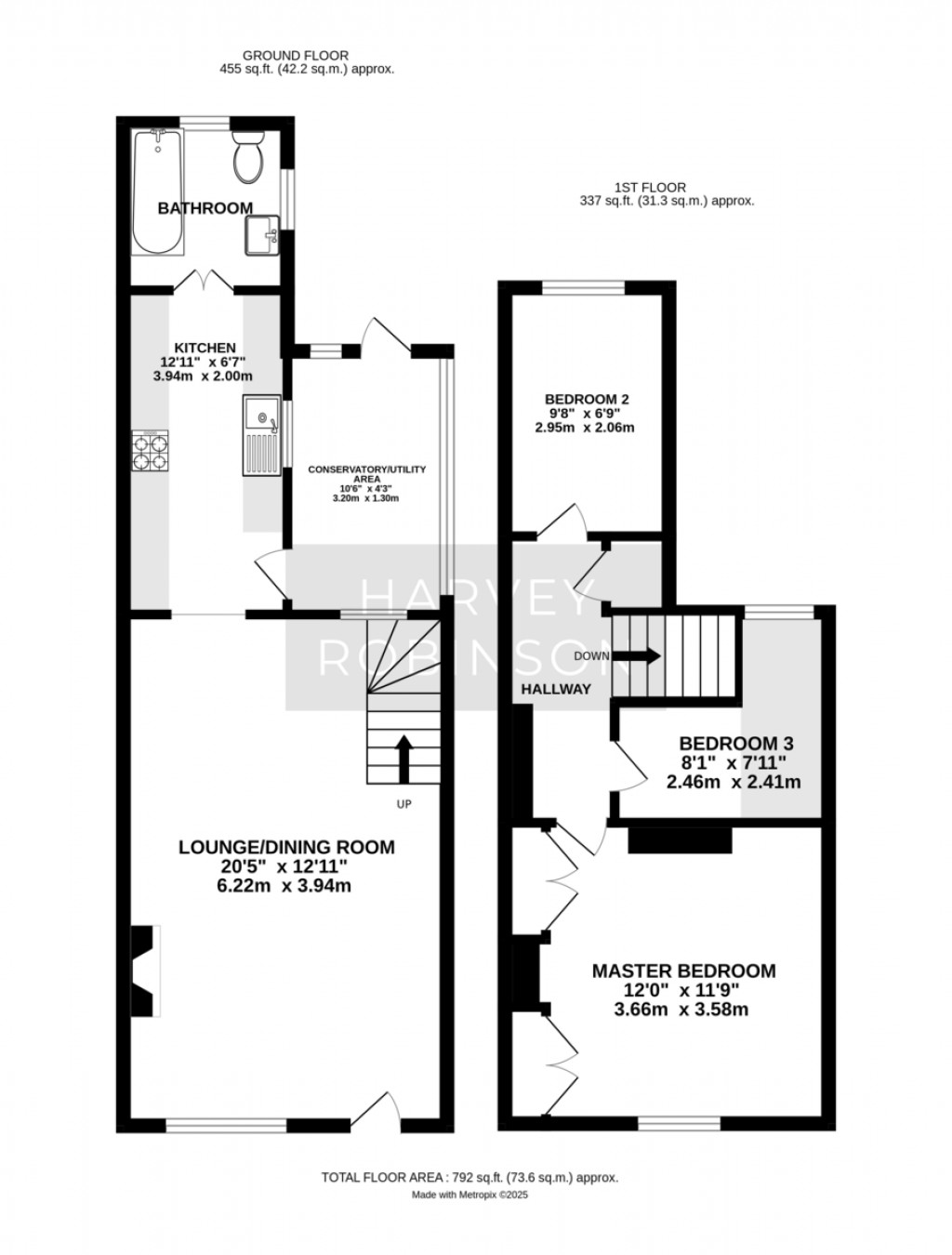 Floorplans For West Street, Huntingdon