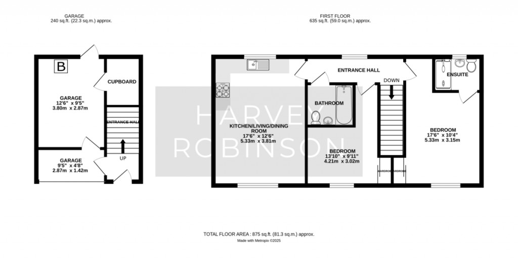 Floorplans For Davies Croft, Biggleswade