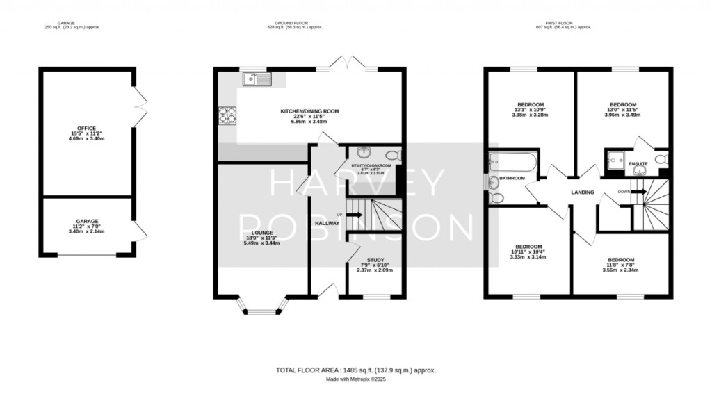 Floorplans For Brookbanks, Biggleswade