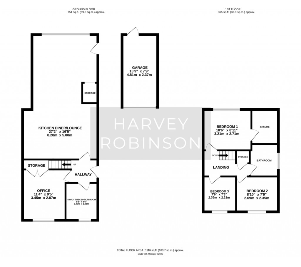 Floorplans For The Furlongs, Needingworth