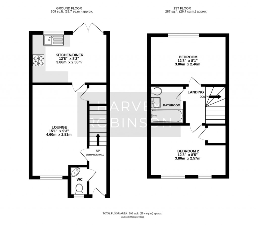 Floorplans For Bloomfield Drive, Hinchingbrooke