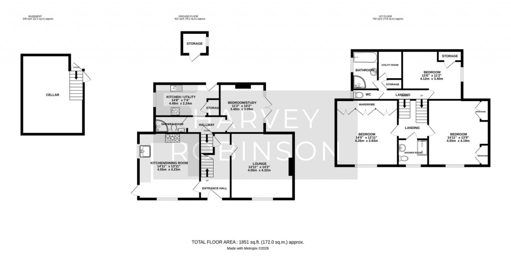 Floorplans For London Road, Biggleswade, SG18