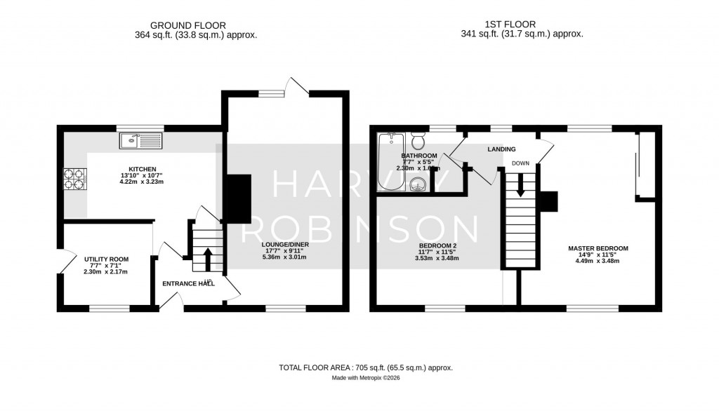 Floorplans For Belle Isle Crescent, Brampton, PE28
