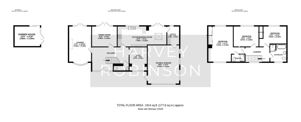Floorplans For Station Road, Blunham, MK44