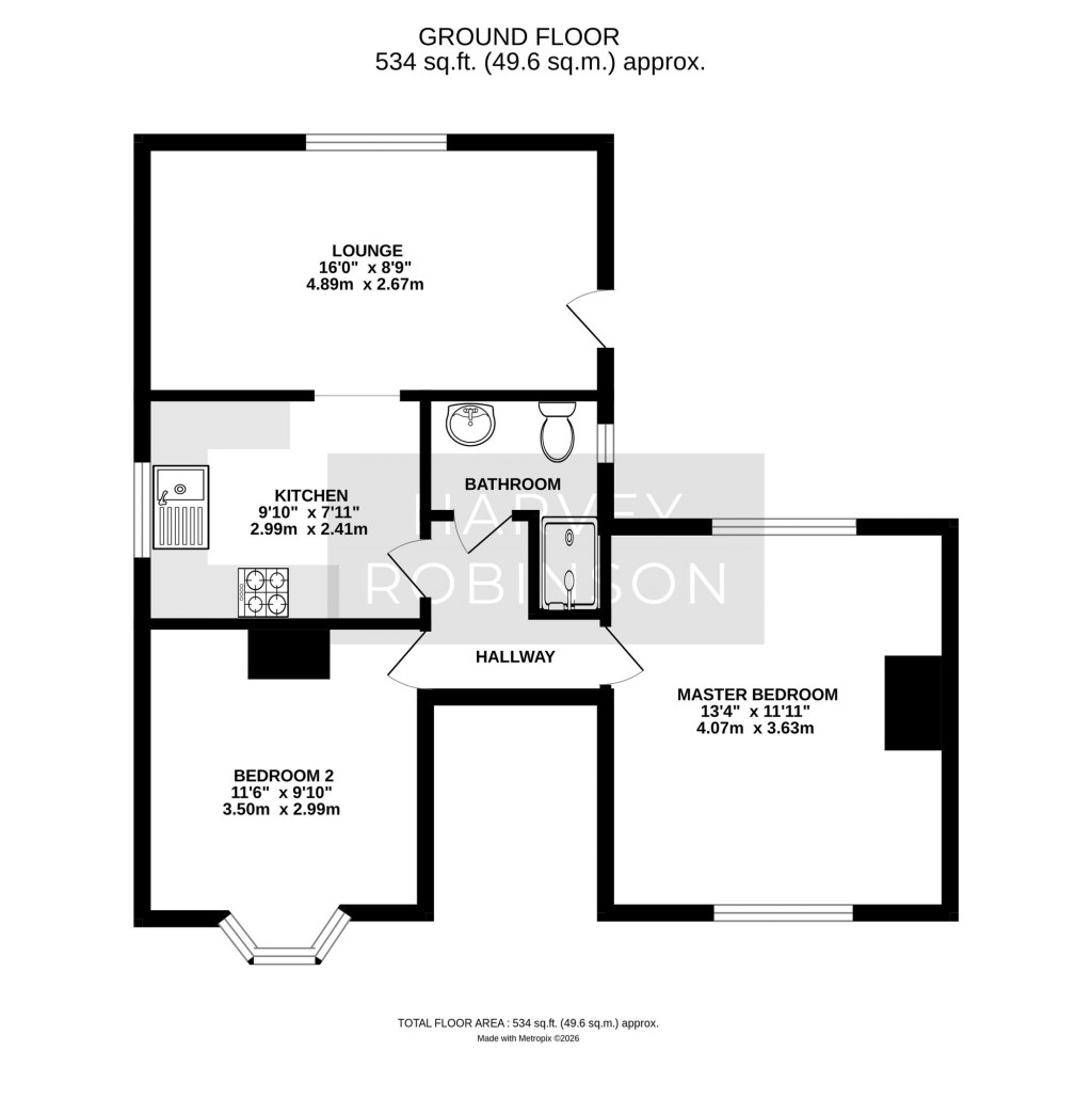 Floorplans For Brookside, Huntingdon, PE29