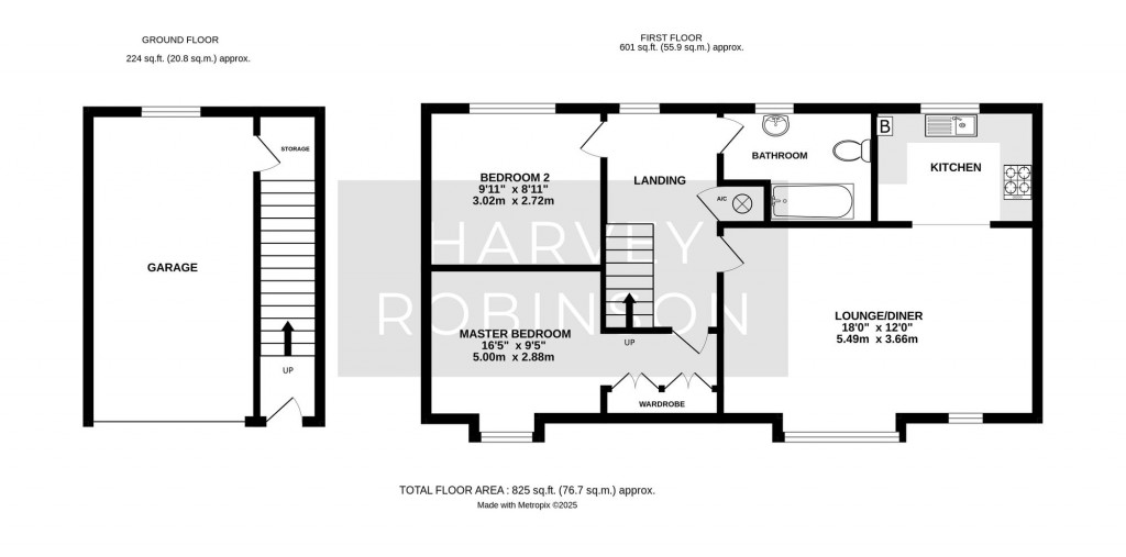 Floorplans For Cromwell Drive, Huntingdon, PE29