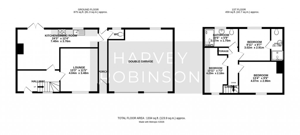 Floorplans For Station Road, Blunham, MK44