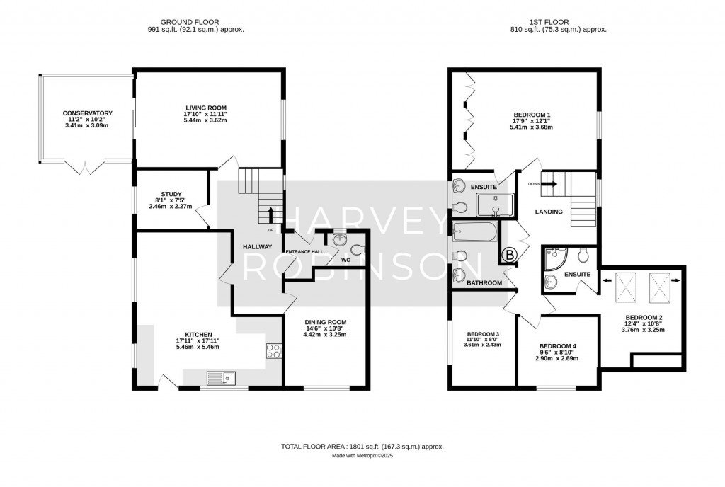 Floorplans For Haycraft Close, Grafham, PE28