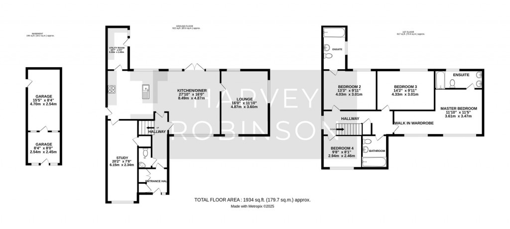 Floorplans For Layton Crescent, Brampton, PE28