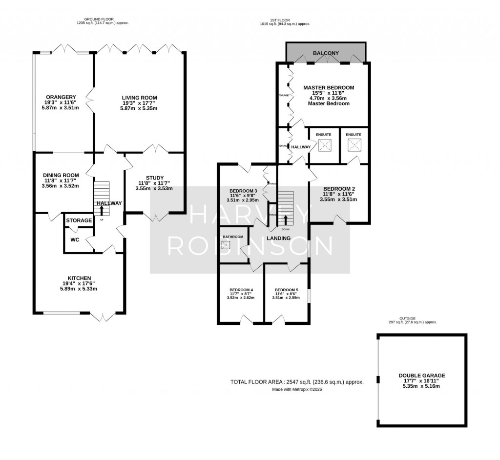 Floorplans For The Waterhaven, Earith, PE28