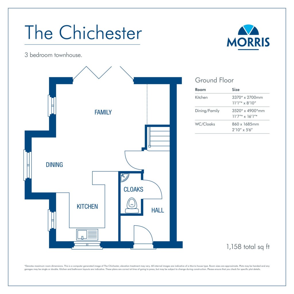 Floorplans For Pelham Road, St Neots, PE19