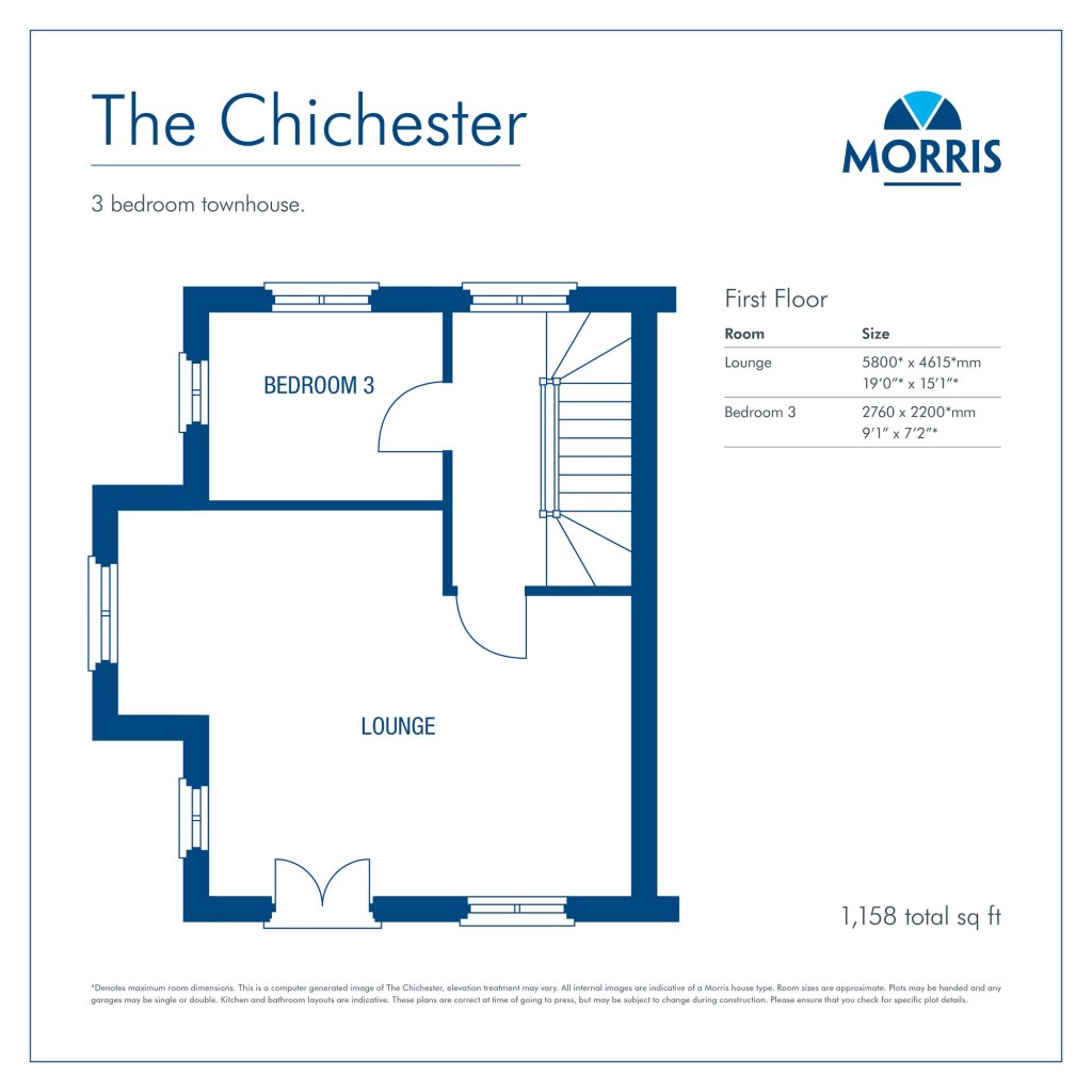 Floorplans For Pelham Road, St Neots, PE19