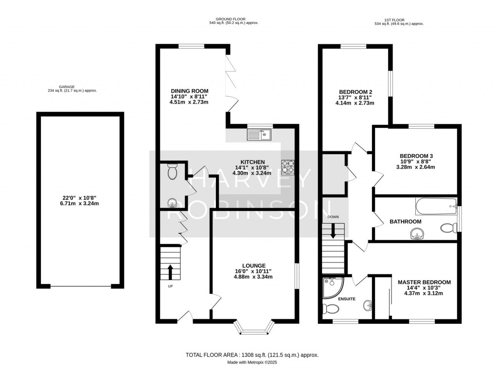 Floorplans For Lamb Close, Brampton, PE28