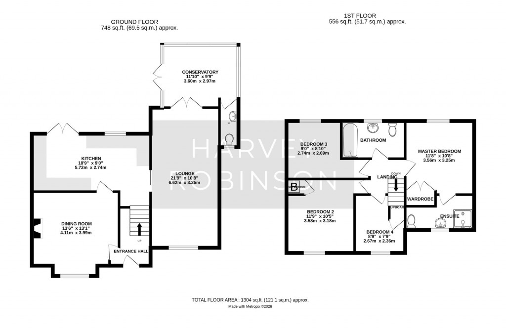 Floorplans For Anderson Crescent, Godmanchester, PE29