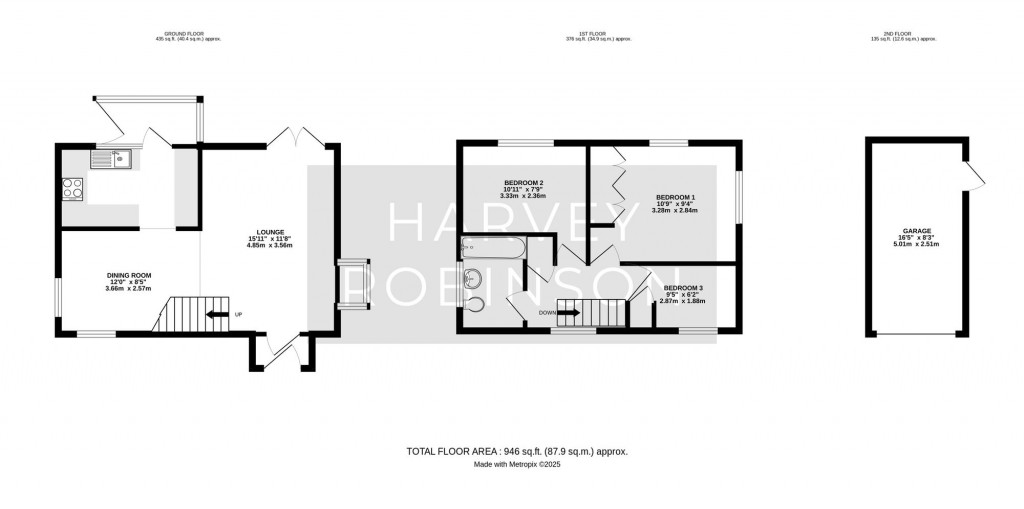 Floorplans For Church Meadows, St. Neots, PE19