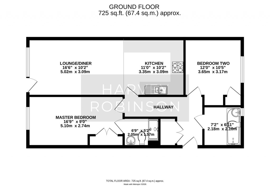 Floorplans For Red Admiral Court, Little Paxton, PE19