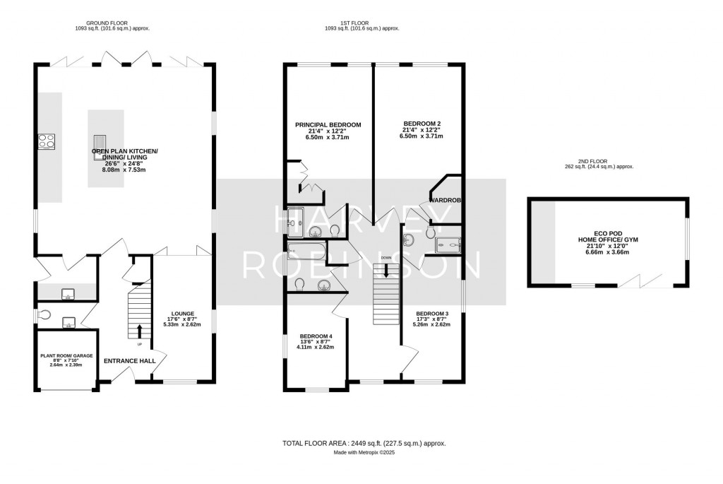 Floorplans For The Range, Eynesbury Hardwicke, PE19