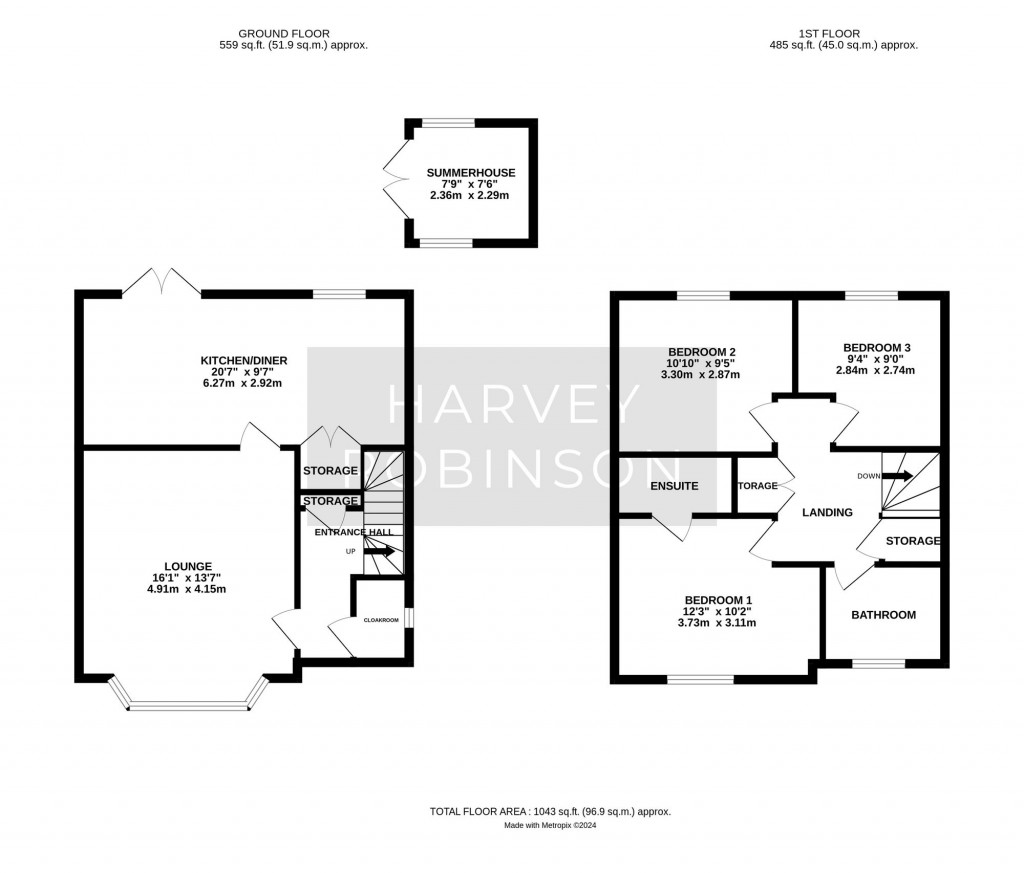 Floorplans For Pedersen Way, Northstowe, CB24