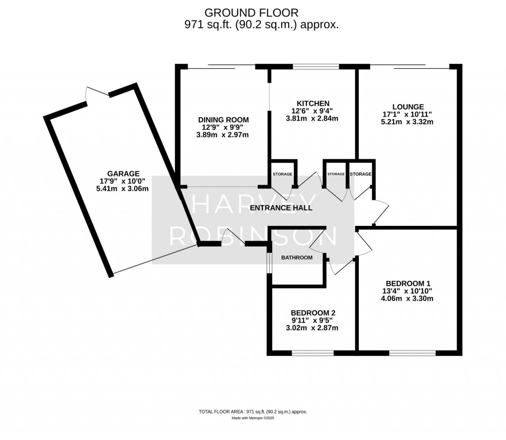 Floorplans For Burns Way, St. Ives, PE27