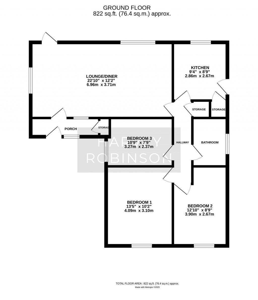 Floorplans For Overcote Lane, Needingworth, PE27
