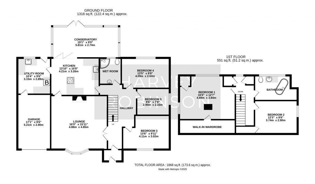 Floorplans For Arundel Road, Hartford, PE29