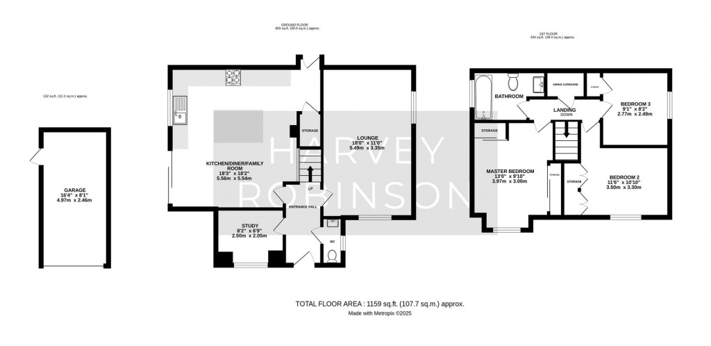 Floorplans For Crane Street, Brampton, PE28