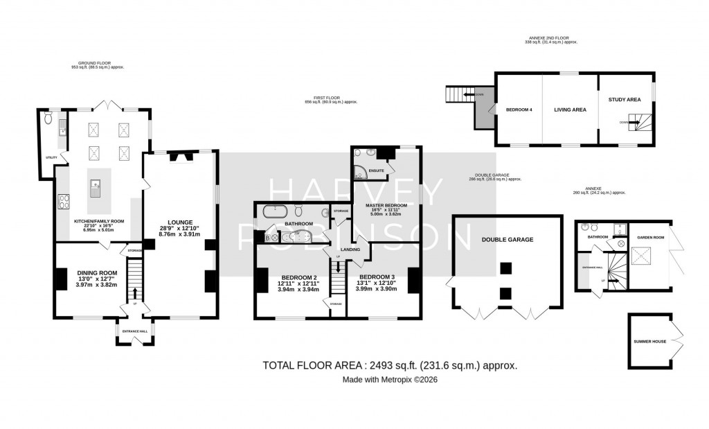 Floorplans For Church Road, Brampton, PE28