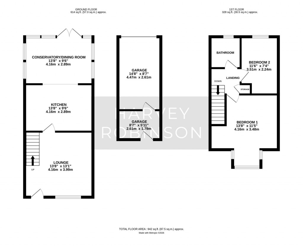 Floorplans For Rookery Place, Fenstanton, PE28