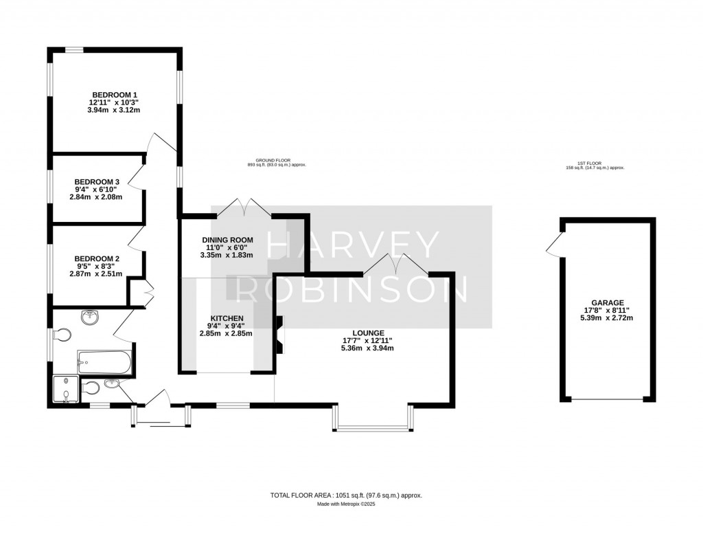 Floorplans For Green Close, Great Staughton, PE19