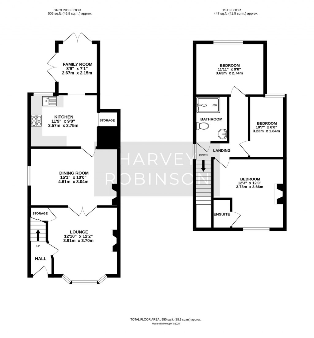 Floorplans For Baldock Road, Stotfold, SG5