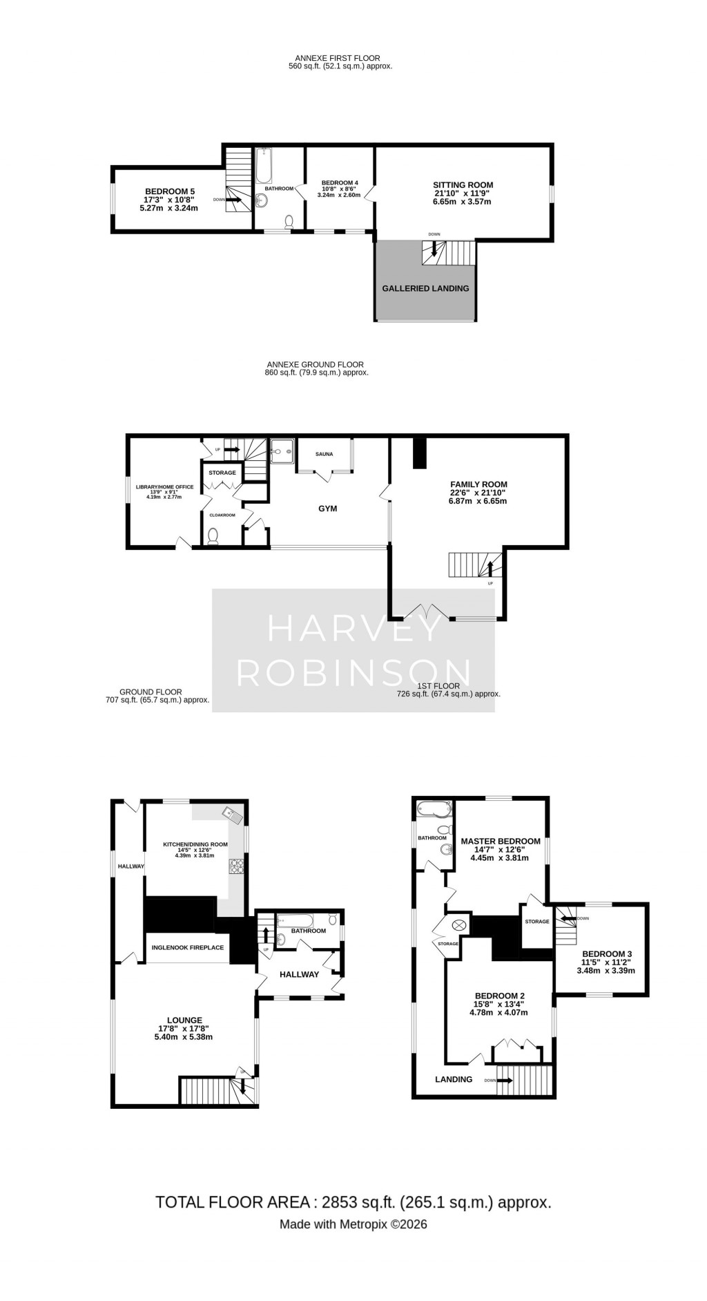 Floorplans For Earning Street, Godmanchester, PE29