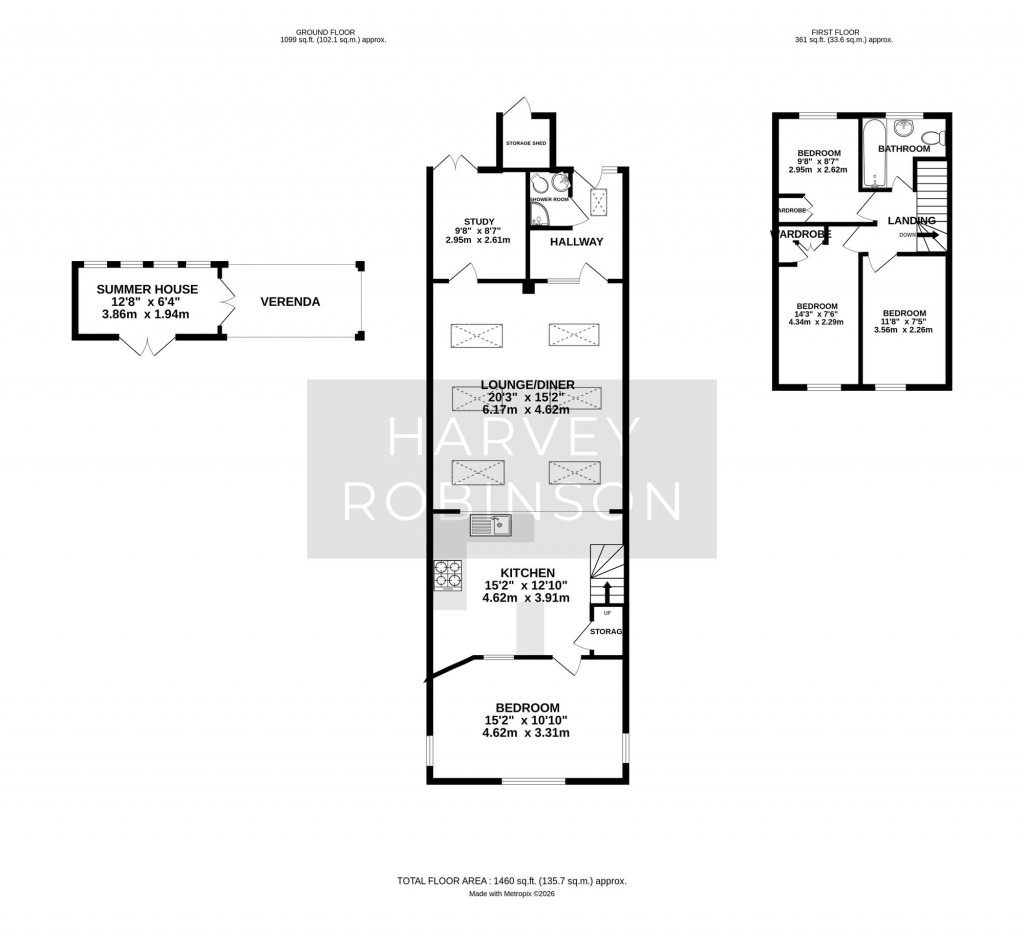 Floorplans For Station Road, Tempsford, SG19