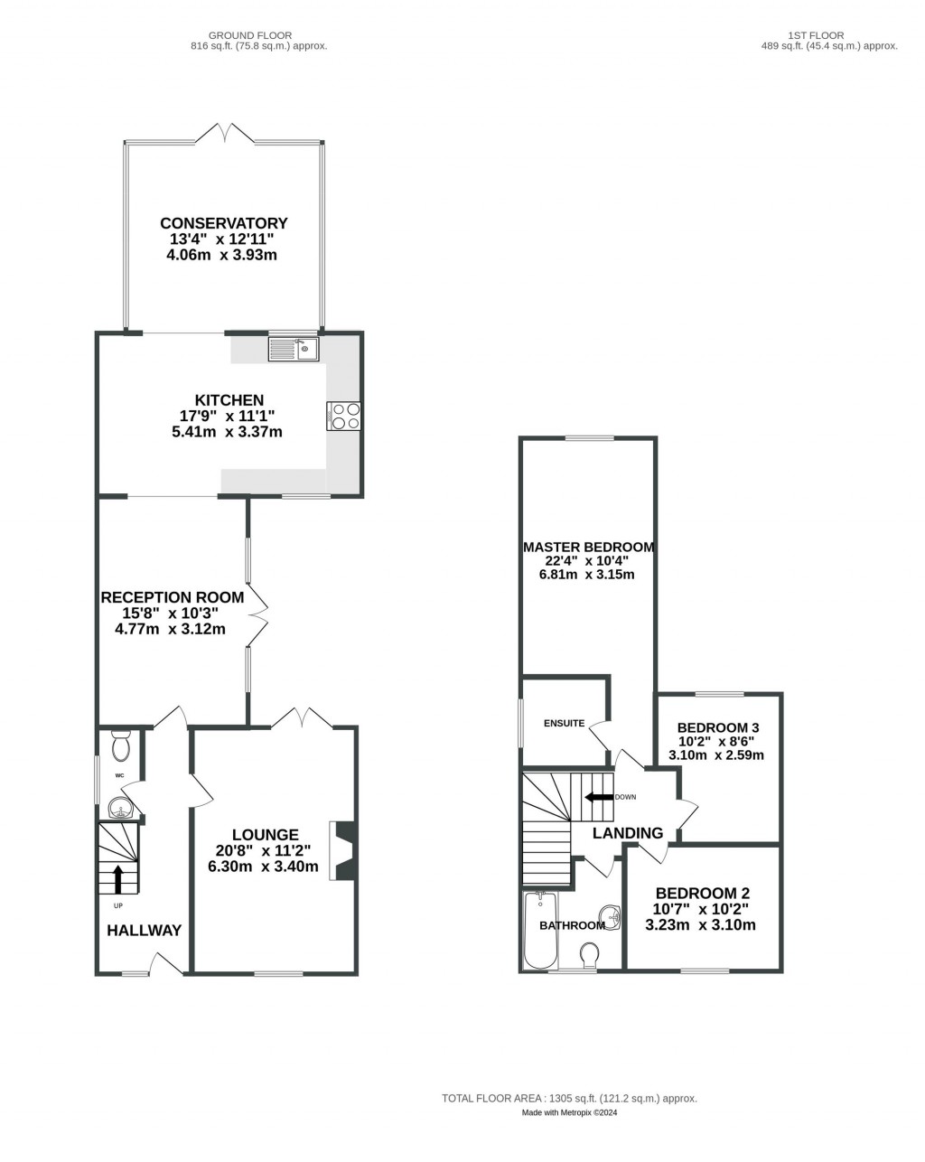 Floorplans For Station Road, Warboys, PE28