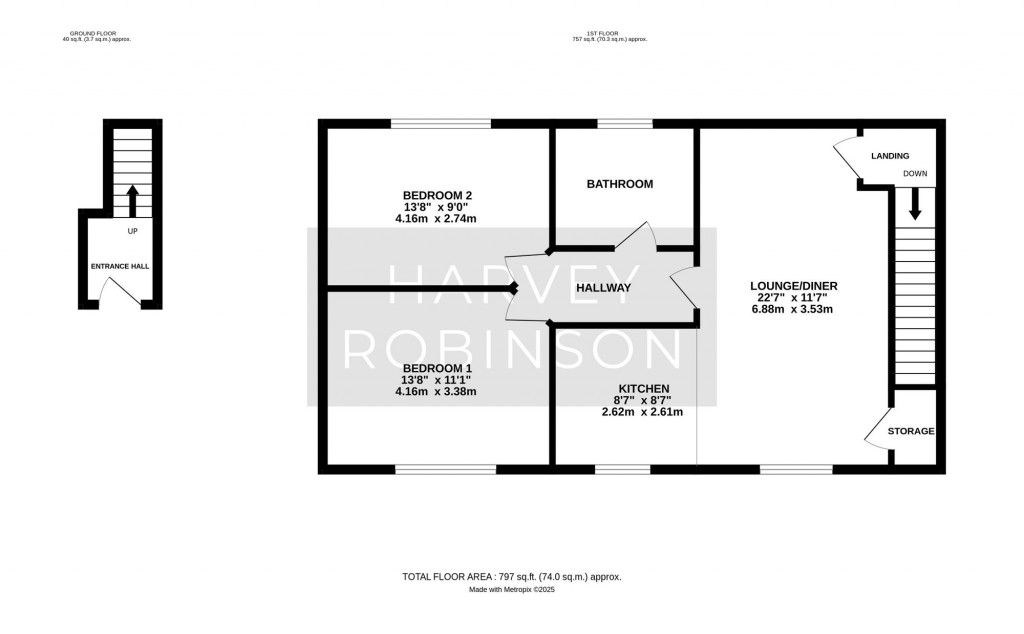 Floorplans For Gardener Crescent, Fenstanton, PE28