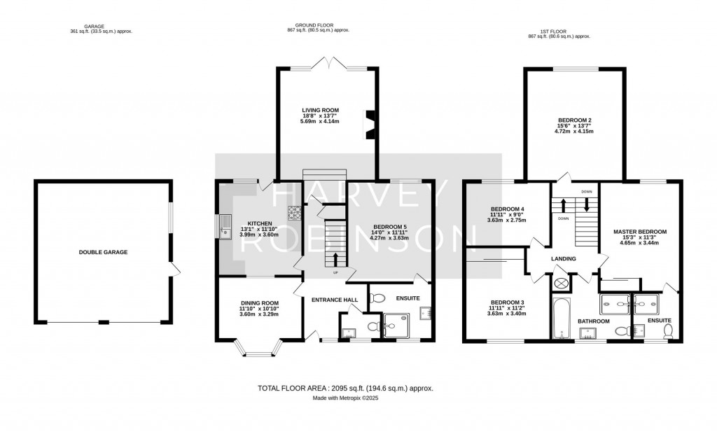 Floorplans For Station Road, Warboys, PE28