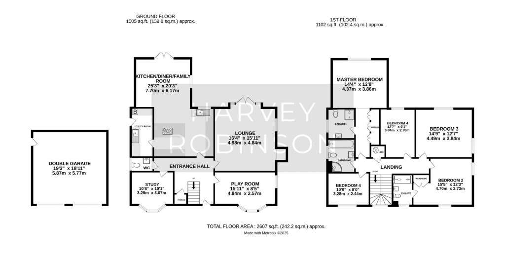 Floorplans For Ream Close, Godmanchester, PE29