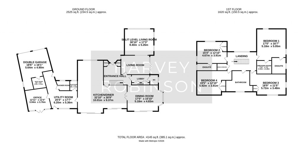 Floorplans For Kestrel Court, Needingworth, PE27