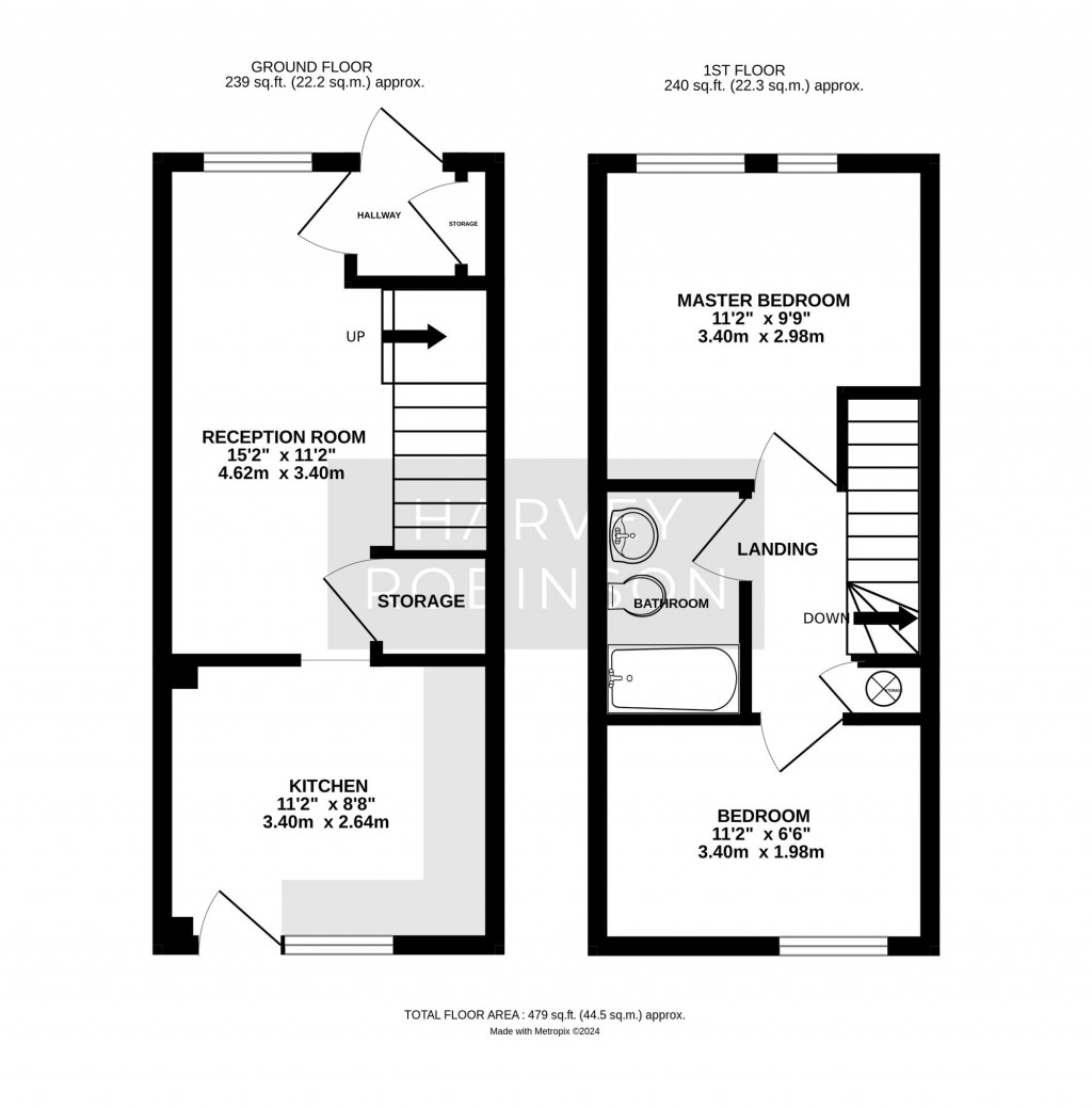 Floorplans For Eayre Court, St. Neots, PE19